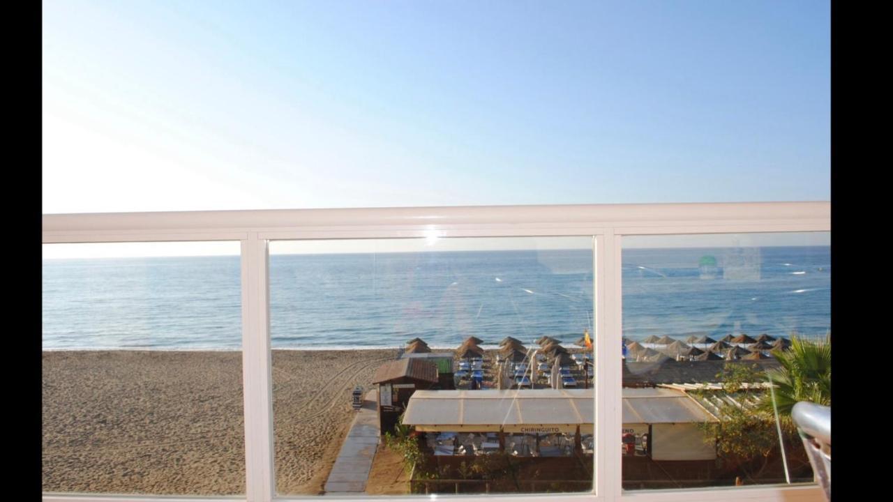 Beachfront Apartment In La Cala De Mijas Luaran gambar