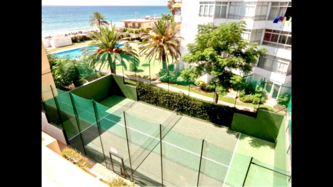 Beachfront Apartment In La Cala De Mijas Luaran gambar
